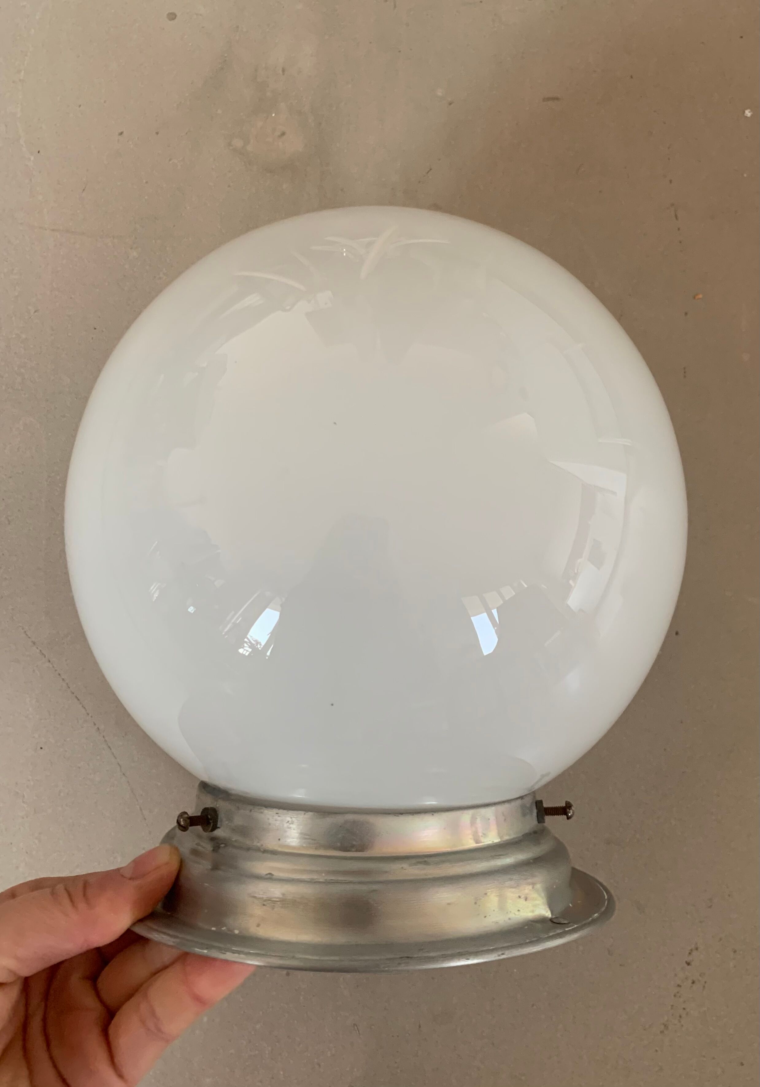 Ceiling lamp old 50s