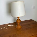 Vintage wooden lamp