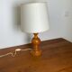 Lampe en bois vintage