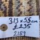 Distressed Turkish Narrow Runner 313x55 cm wool Vintage Tribal Rug