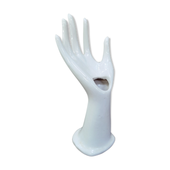 Hand soliflore in earthenware