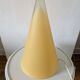 Large designer Teepee glass lamp