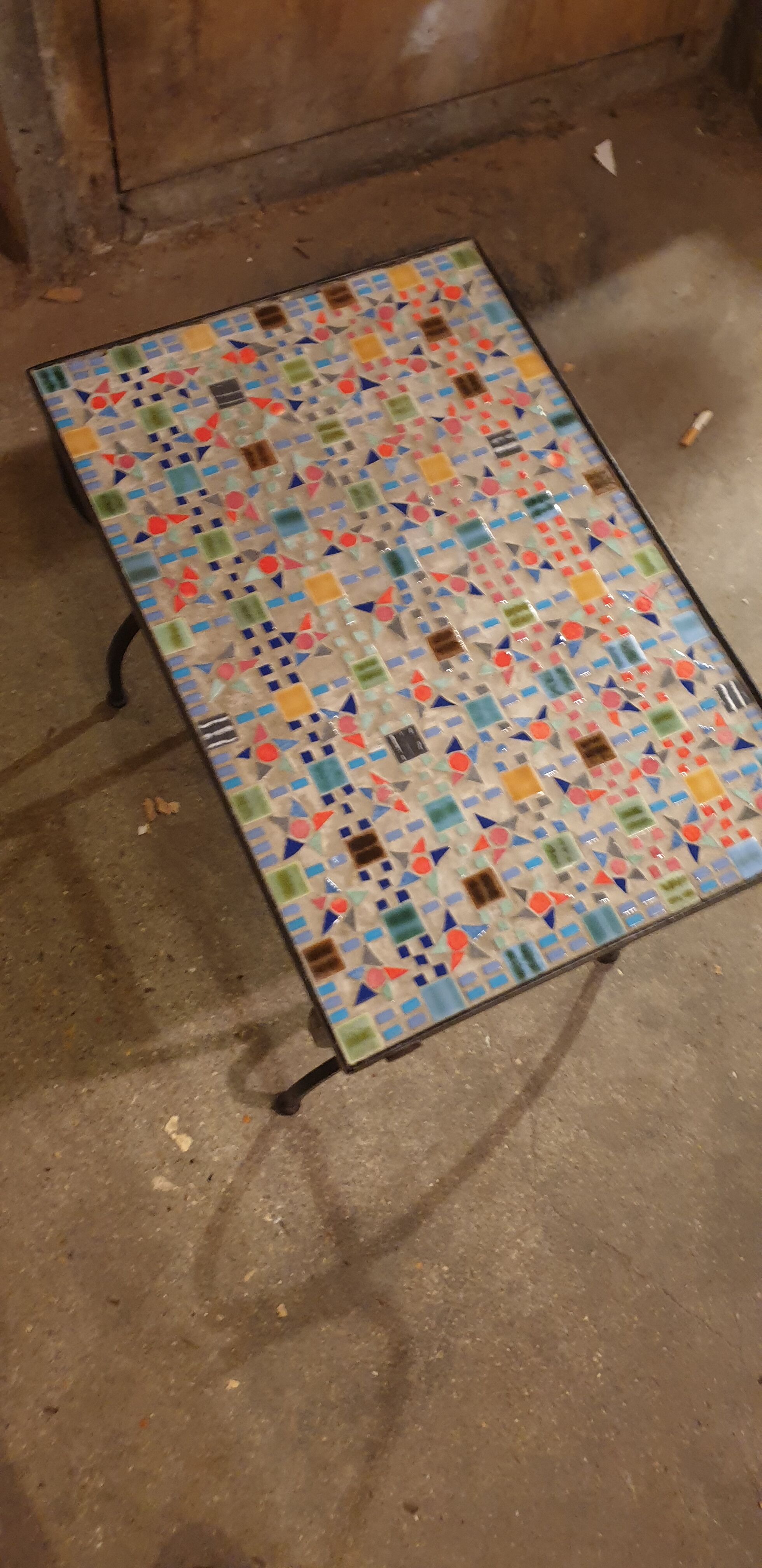 Vintage side coffee table