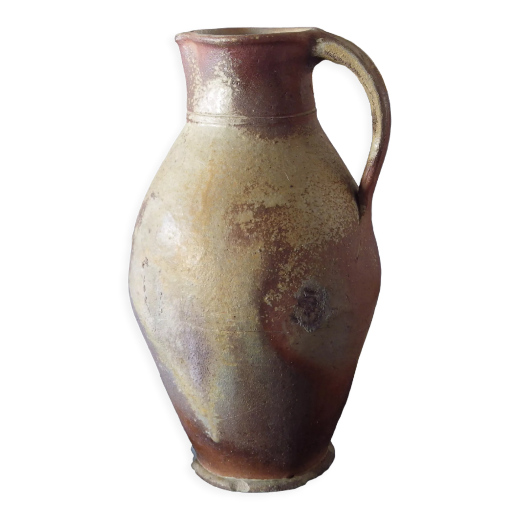 Old sandstone jar