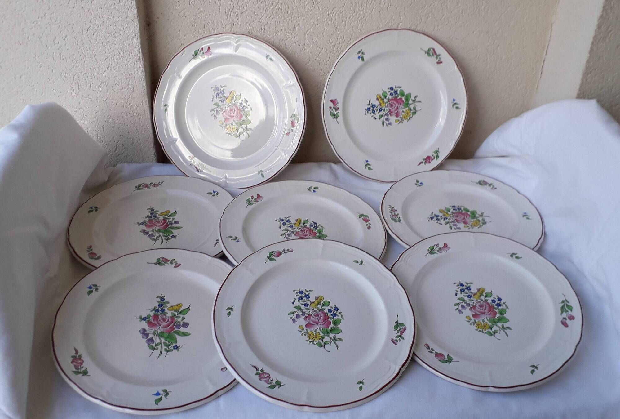 Dessert plates Lunéville