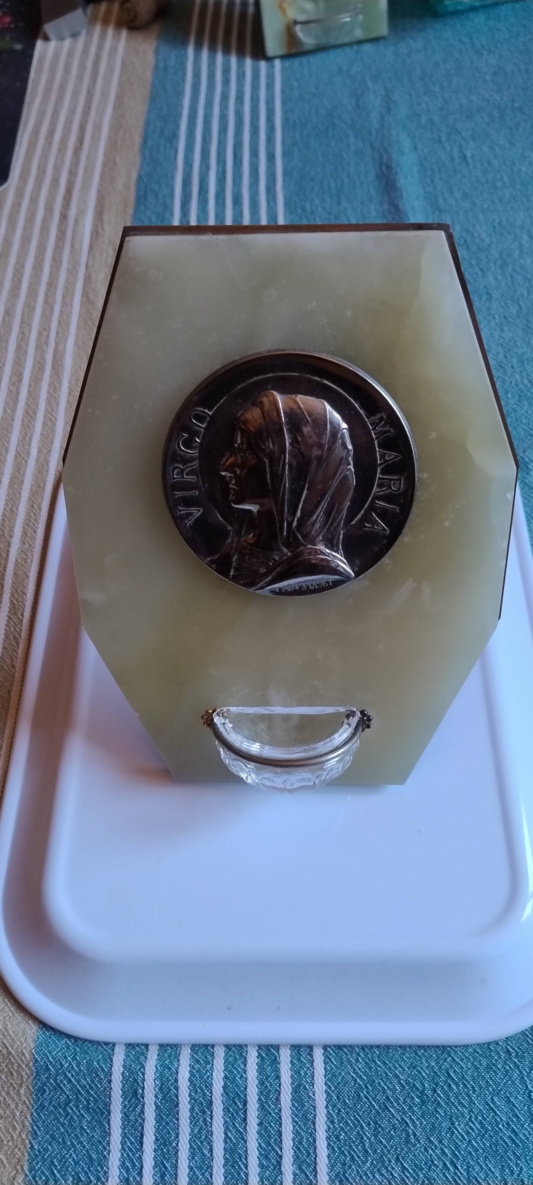 Art Deco holy water font