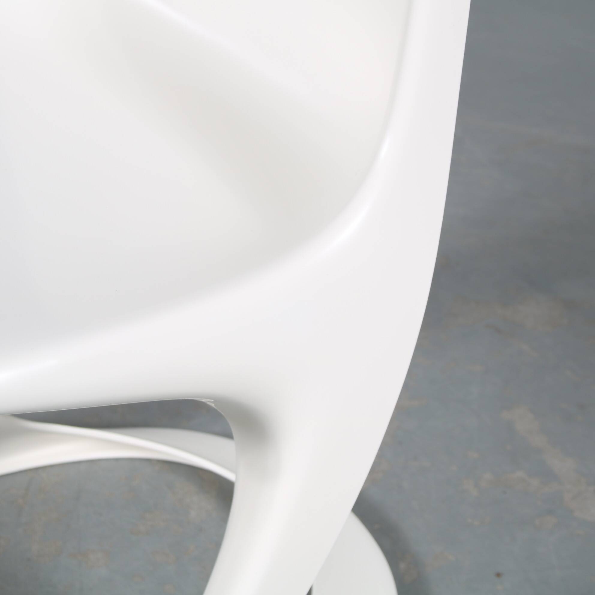 White “Casalino” chair from the 2000s by Alexander Begge for Casala, Germany – Large stock!