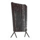 Art Deco fire screen in tin, 1940s