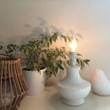 White ceramic lamp