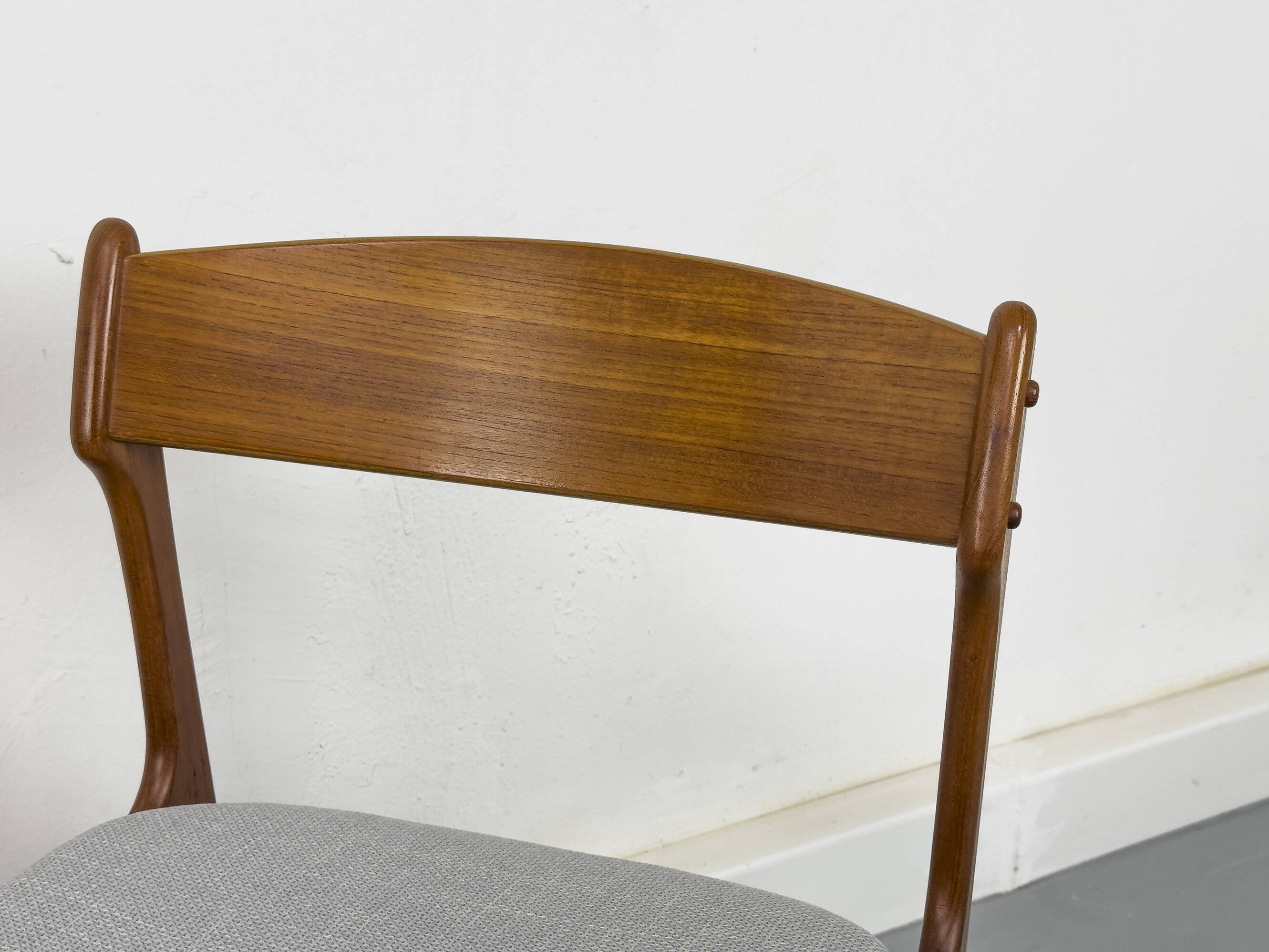 Danish Teak Dining Chairs by Erik Buch for OD Møbler, 1960s, Set of 4