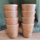 Four stoneware glasses "Digoin"