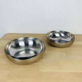 2 AMC stainless steel salad bowls / fruit bowls