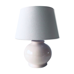 Lampe rose poudrée
