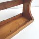 Wooden wall shelf for spices