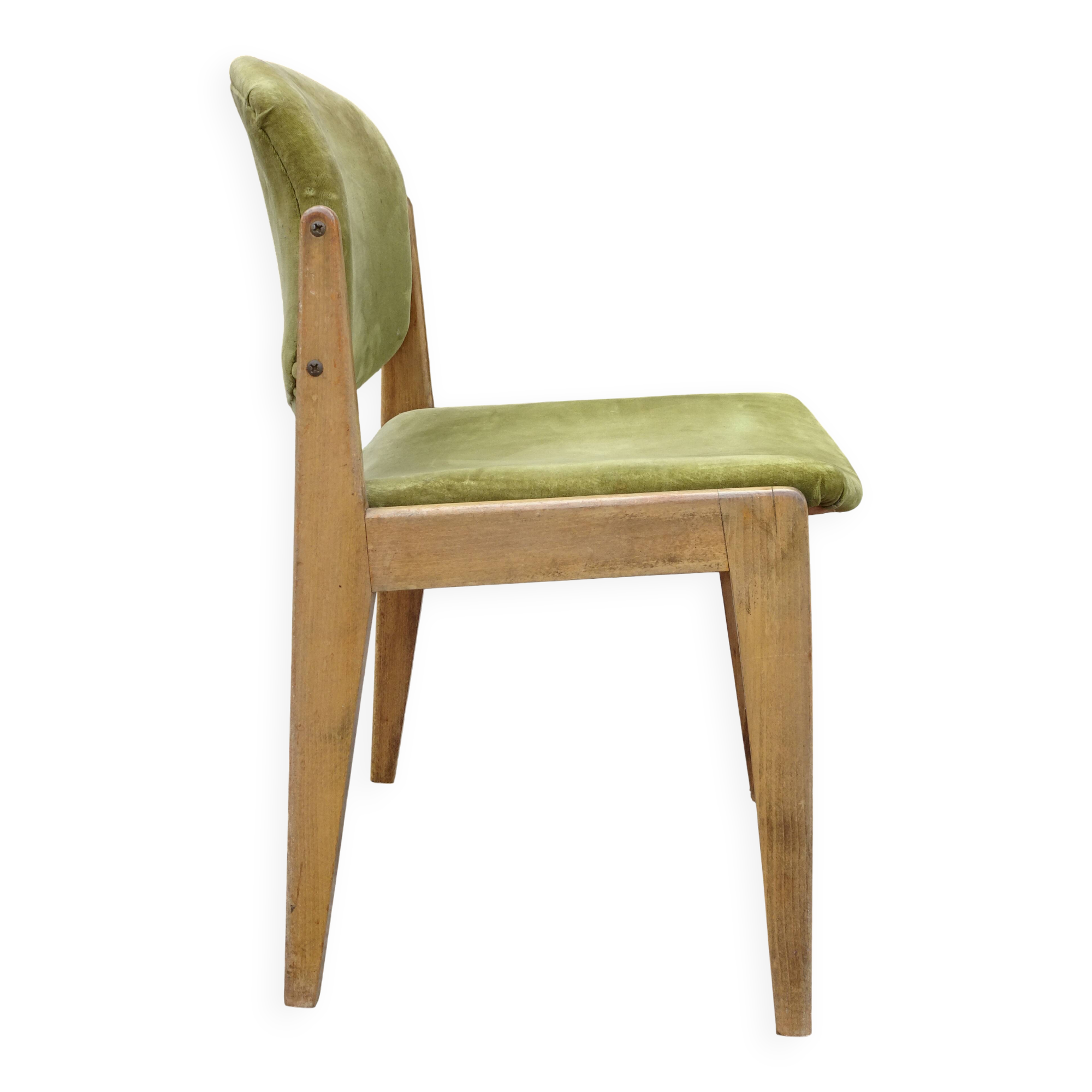 Chair by Michel Mortier, model A1 or SF100, Steiner edition, around 1952.