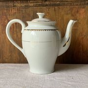 Antique porcelain jug with Limoges enamel