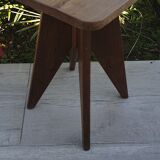 Tabouret Bois Pieds compas
