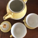 Yellow tea service