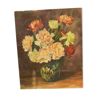 Painting "vase with flowers"