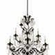 Chandelier with pendants