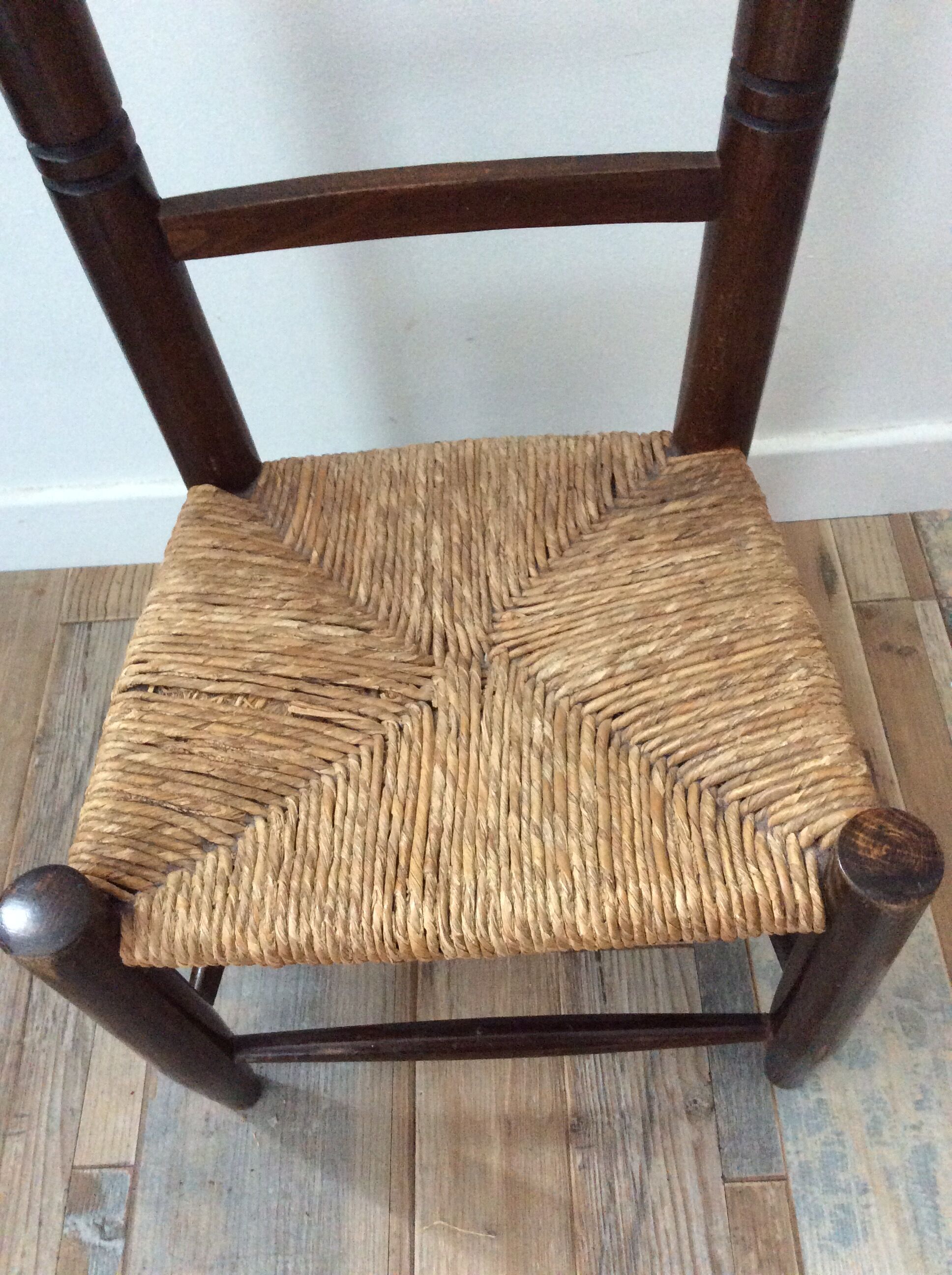 Old mulched child chair