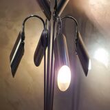 Lampe space age chrome et alu  Italy 1970s