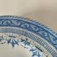 Pair of old Boulenger Choisy-le-Roi soup plates – Gallic decor