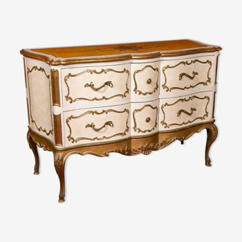 Chest of drawers, Louis XV style, 50s, mid-twentieth century design