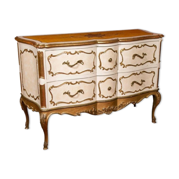 Louis XV style chest of drawers, 1950s, mid-20th century design