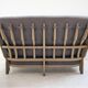 Solid oak sofa Guillerme and Chambron