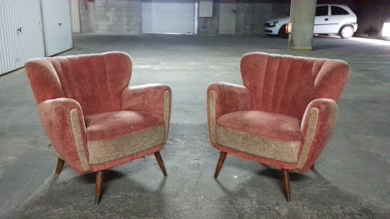 1/2 50 60 Guglielmo Ulrich vintage years club Chair