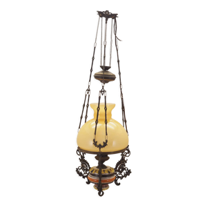 Lustre en verre, design néerlandais,