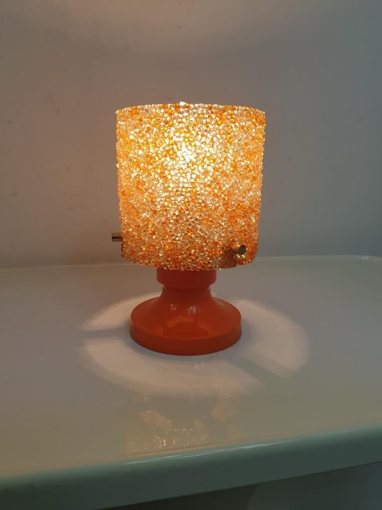 Vintage lamp orange 70's