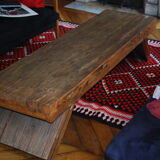 Coffee table in exotic wood