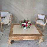 Table basse en manguier