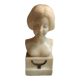 Bust of a woman in alabaster