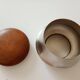 sugar bowl Remy Letang stainless steel and exotic wood