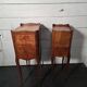 Pair of Louis XV style bedside tables in cherry wood.