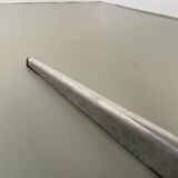 60s marble table with chrome cross base