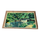 Clody.F 1974 oil painting on canvas forest landscape 110x75