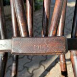 6 Windsor chairs stamped