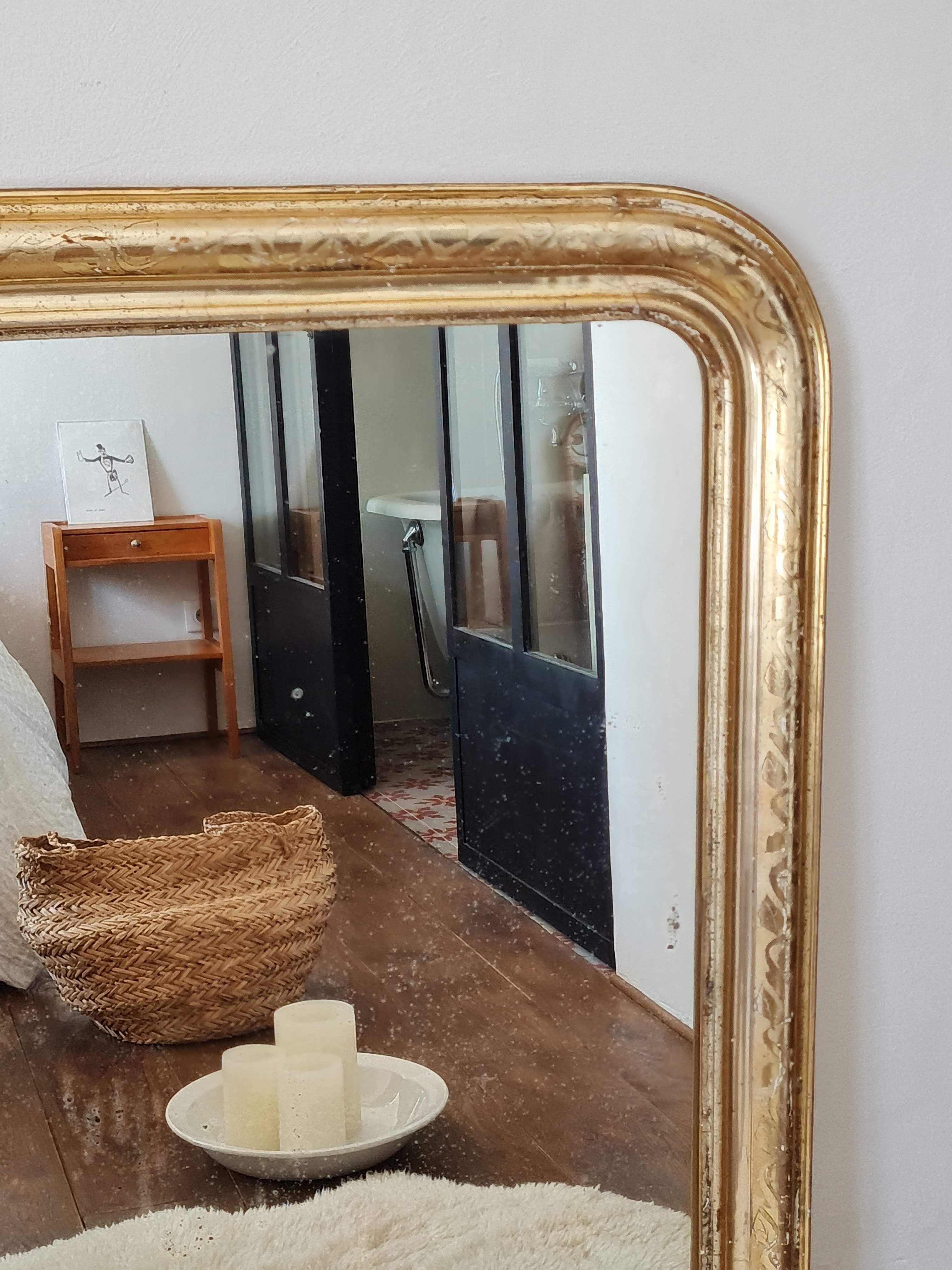 Mirror Louis Philippe former 109x 77