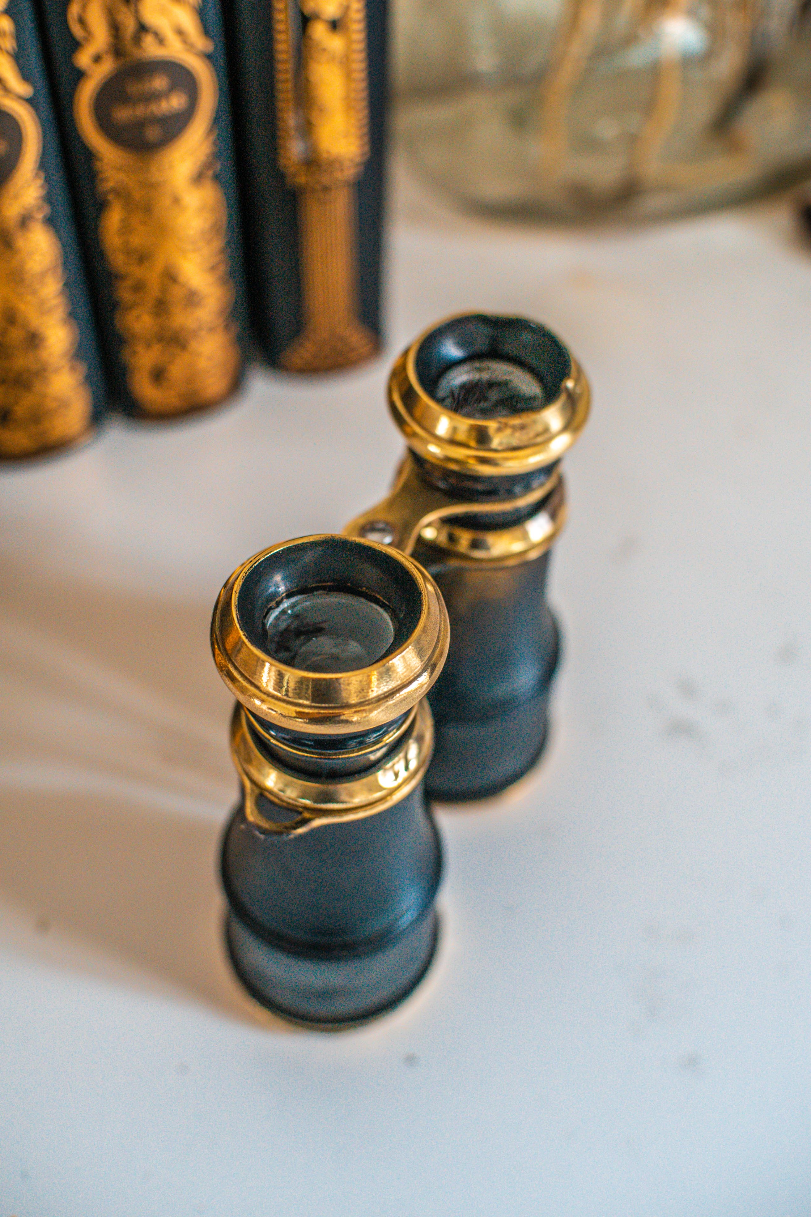 Pair of antique theater binoculars