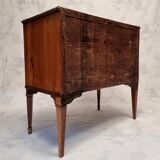 Commode Sauteuse period Louis XVI - Merisier - 18th