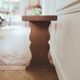 Renovated vintage bench, made of wood - 2 available, sold individually.