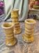 Trio of Tamrghout candlesticks