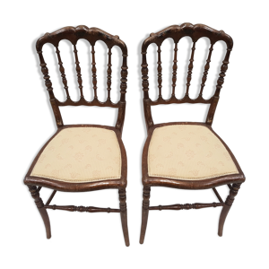 Paire de chaises Napoléon