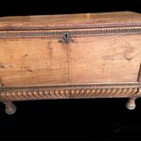 Light wood chest
