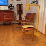 Pair of NE60 stools designed by Alvar Aalto, Artek, Finland, 1980s