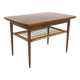 Scandinavian extendable mahogany coffee table, Sweden, 1950s